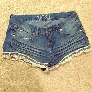 Jean shorts